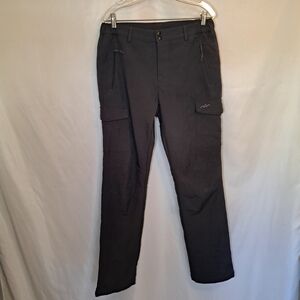 Trail Side Supply Company Gray Insulated Outdoor Cargo Pants Size Medium #219